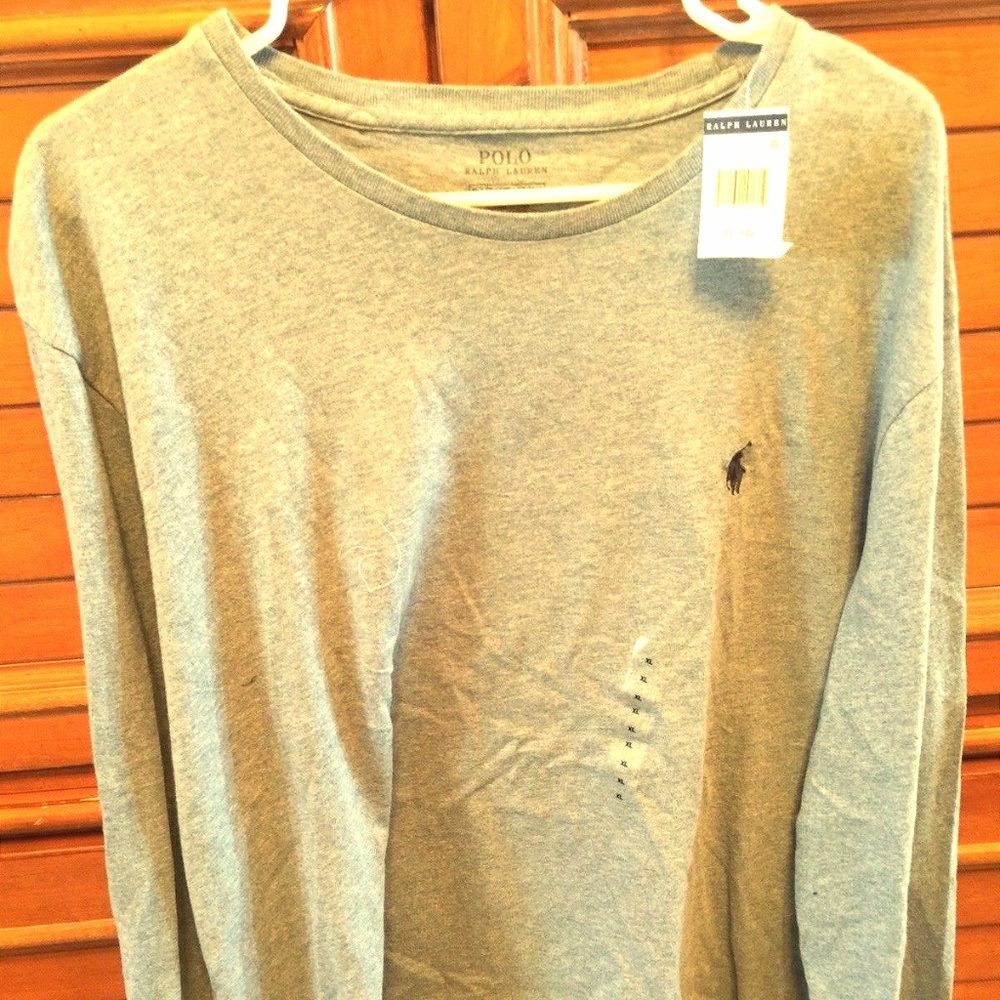 POLO Ralph Lauren Standard Fit TShirt XL L/S - Picture 2 of 4